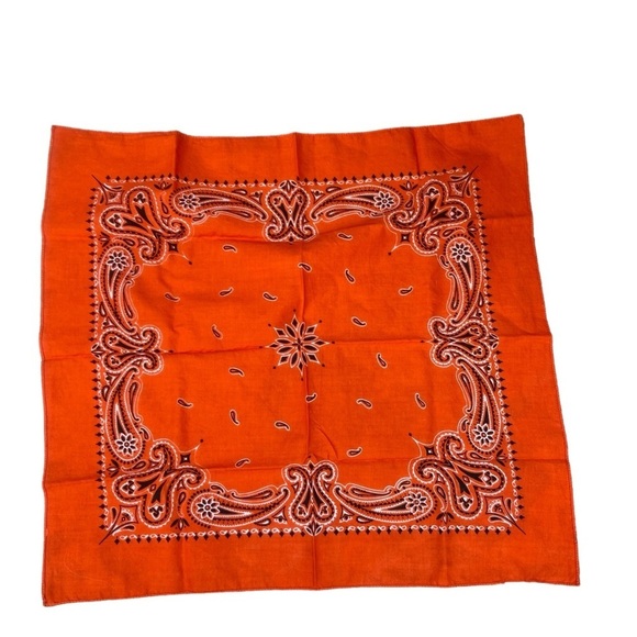 Bundle Of Four Shades Of Orange Bandanas! - Picture 9 of 9